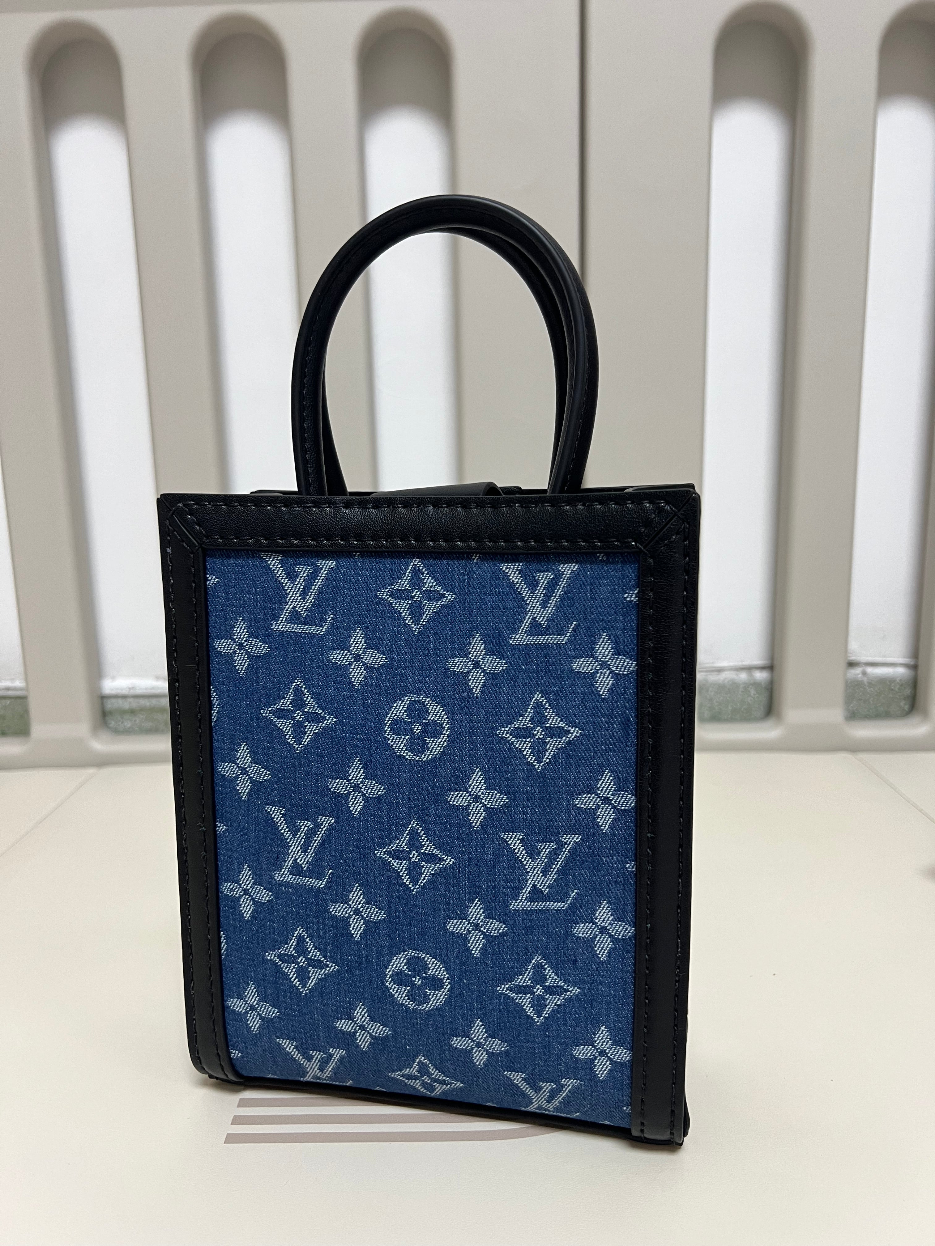 Louis Vuitton Denim Sheet Music Bag