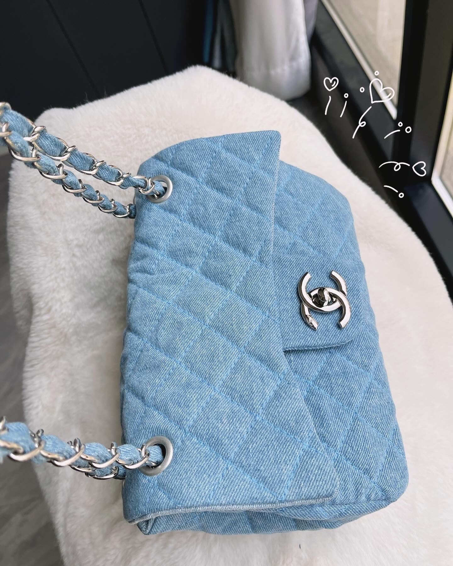 Chanel CF Small Denim Bag: A Stylish Upcycled Masterpiece