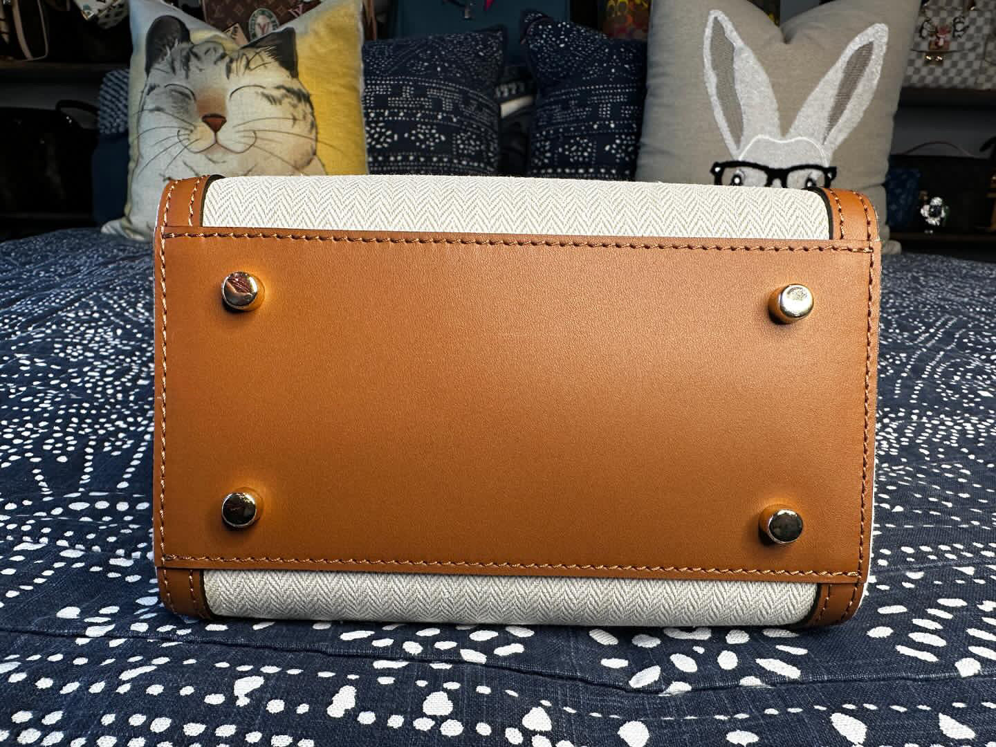 Upcycled Hermès Dust Bag Handbag