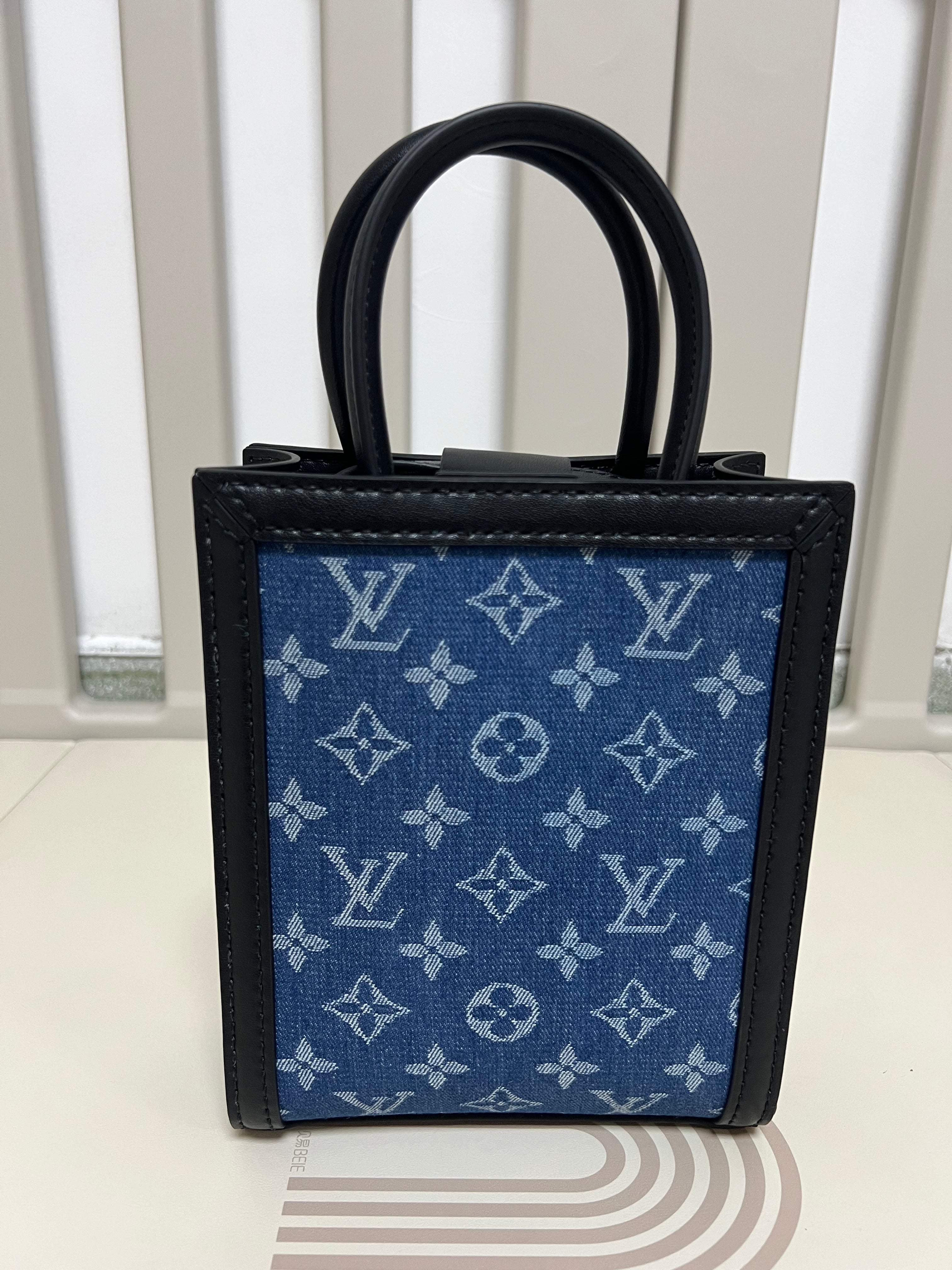 Louis Vuitton Denim Sheet Music Bag