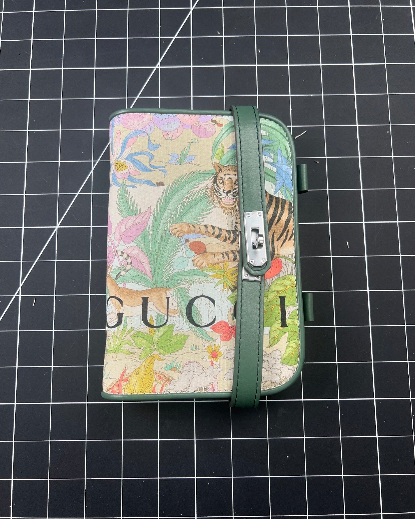 Upcycled Gucci Dust Bag Journal