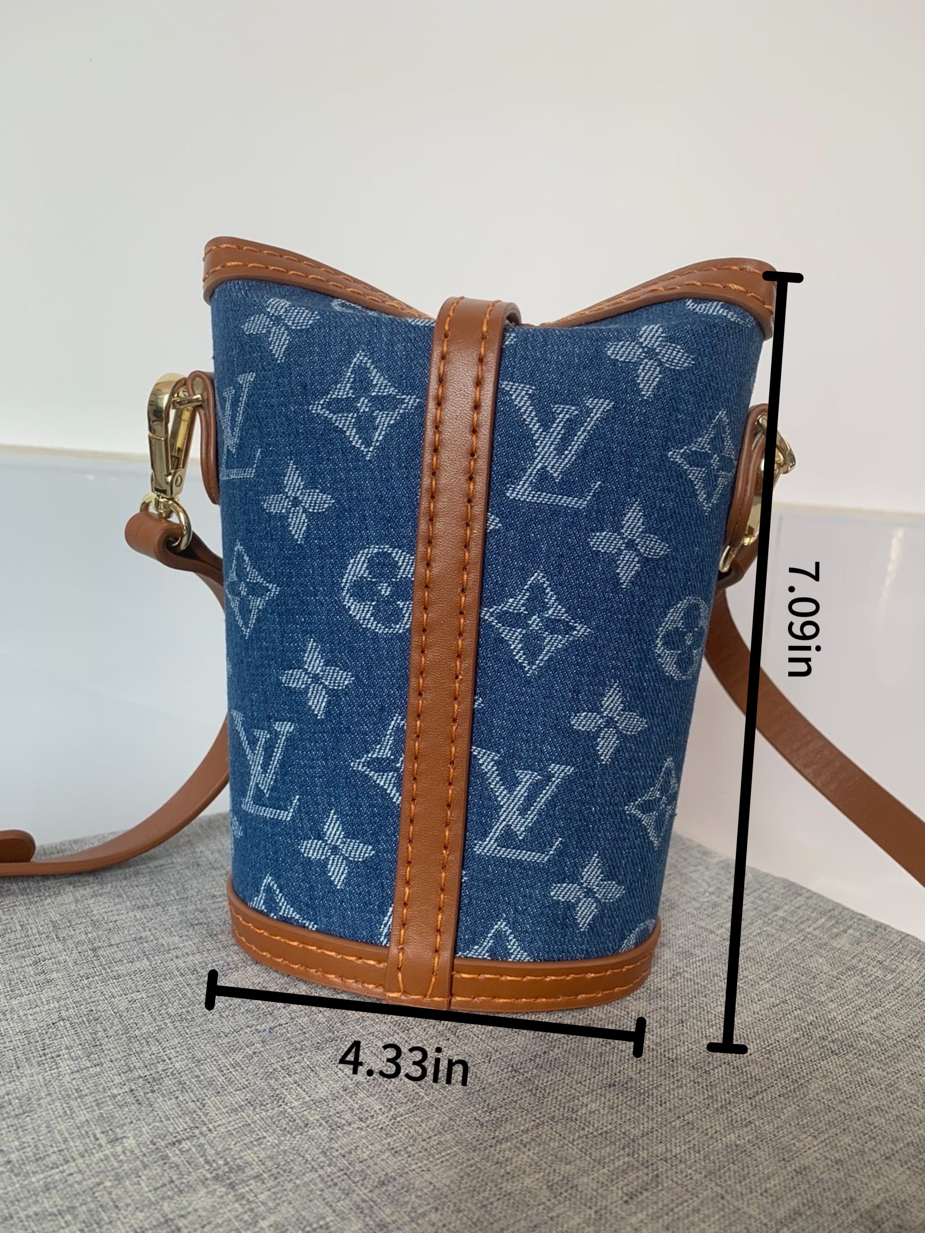 Louis Vuitton Denim Bucket Bag