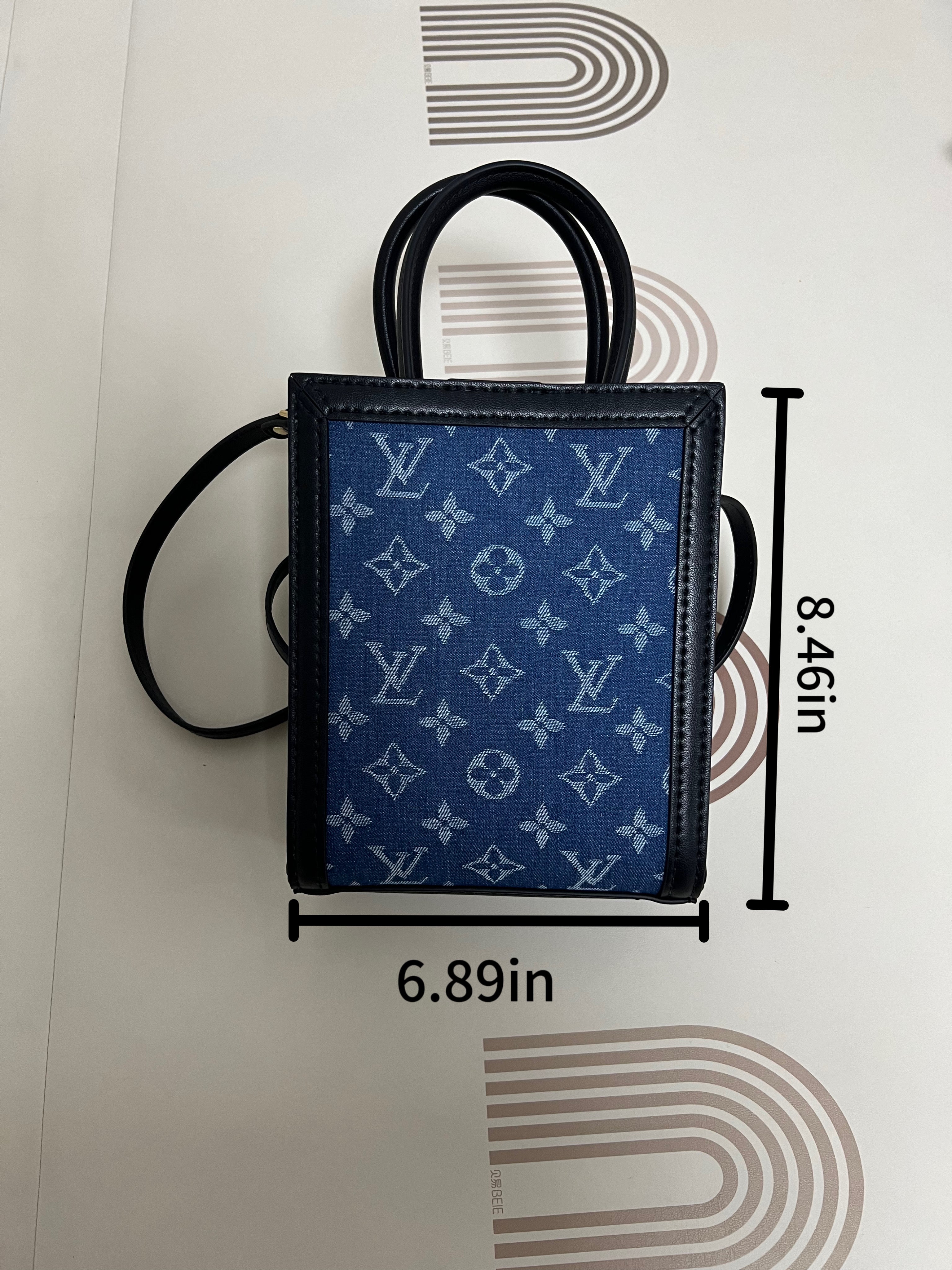 Louis Vuitton Denim Sheet Music Bag