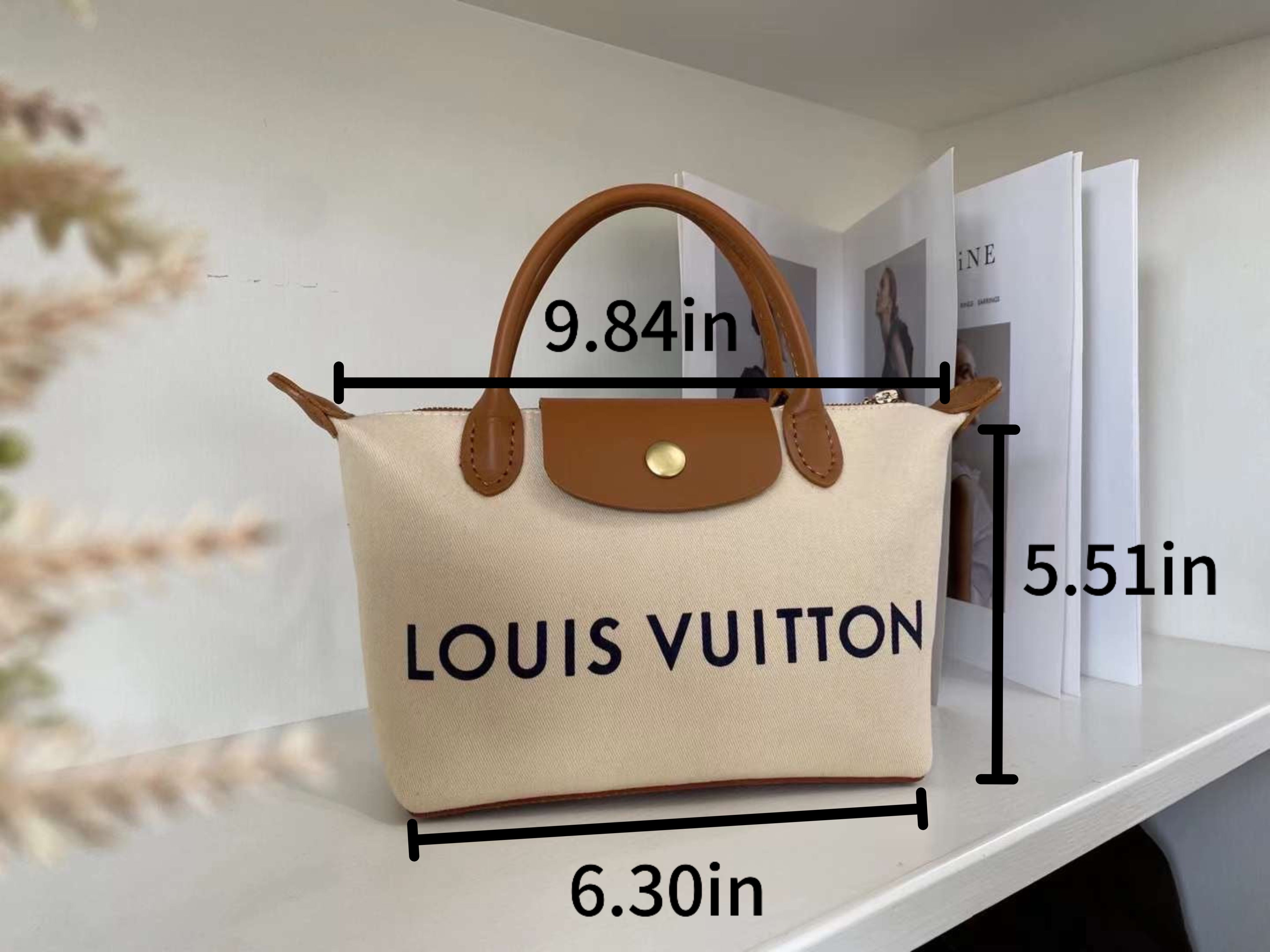 Introducing the Upcycled LV Dust Bag Dumpling-style Bag