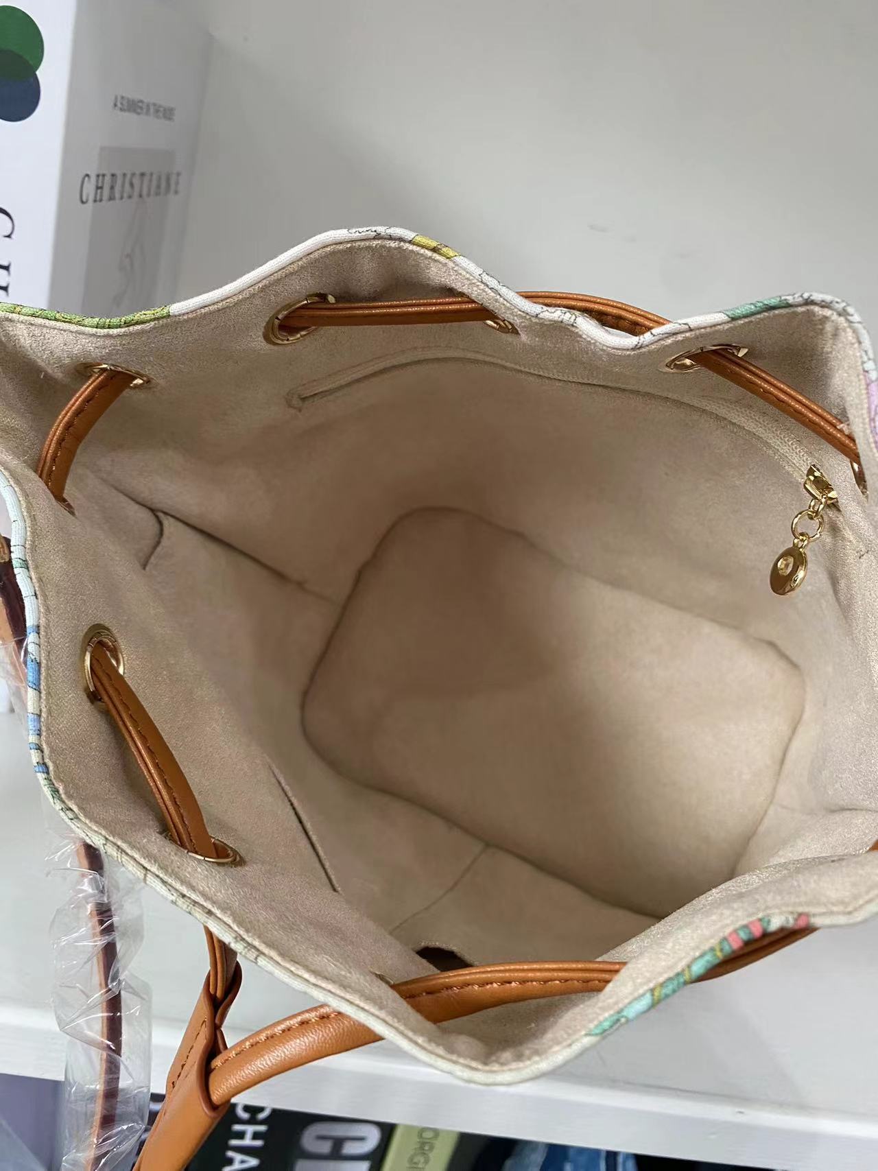 Introducing the Upcycled Gucci Dust Bag Bucket Bag