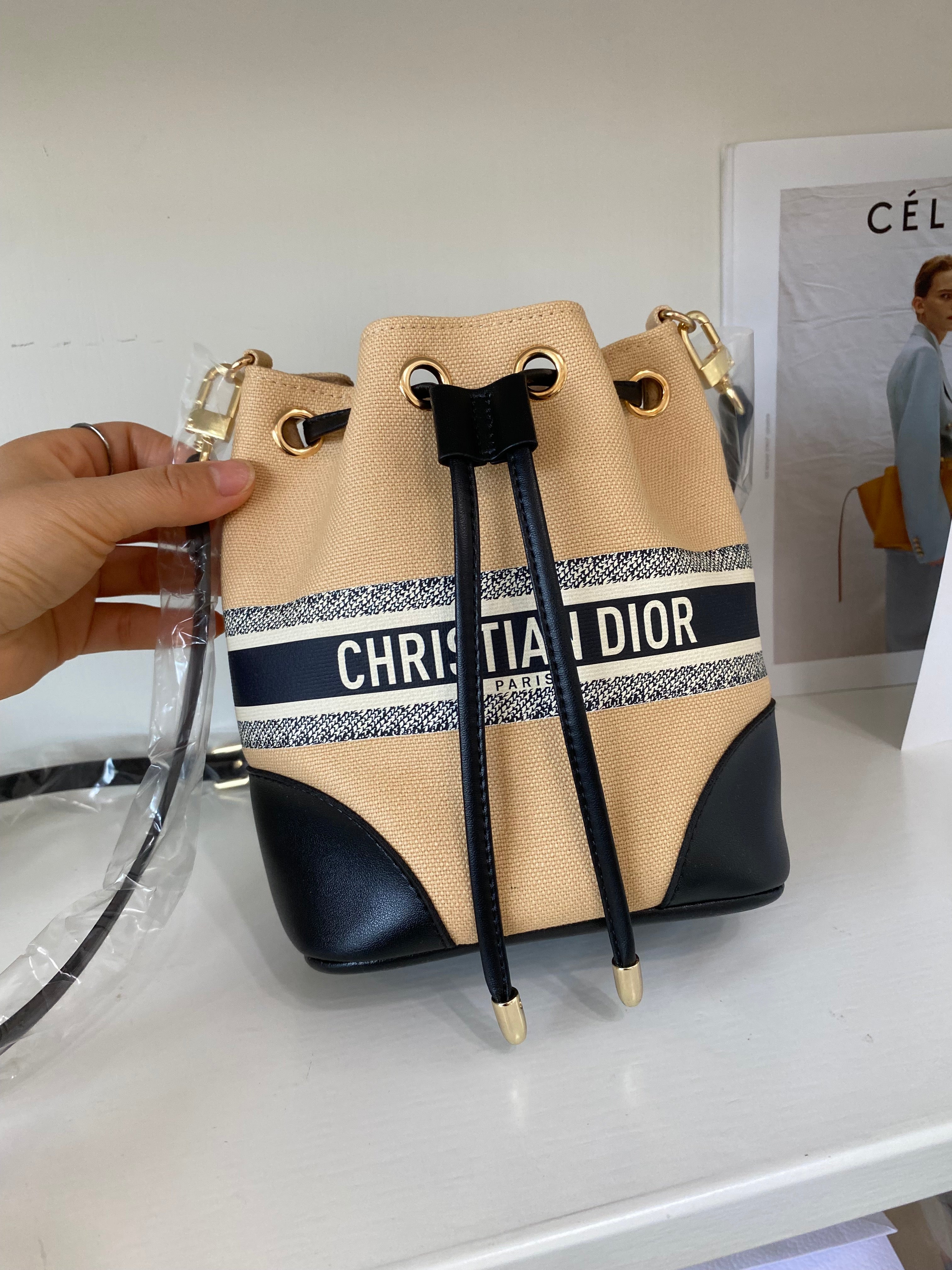 Reimagined Elegance: The Dior Bucket Bag Redux